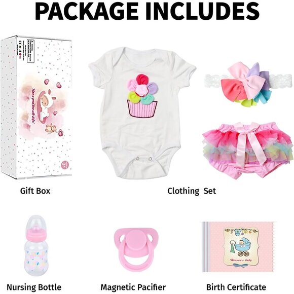 🆕20Inch African American Newborn Full Body Vinyl Doll Brown Hispanic Dolls - Picture 6 of 6